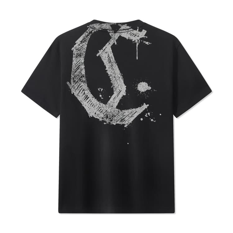 Футболка Cabbeen Charcoal Black (Casual Versatile) Мужские Футболки - изображение 2