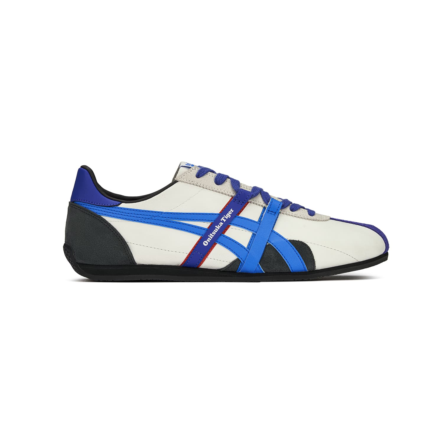 Кроссовки Onitsuka Tiger RUNSPARK 2,0 Беговые кроссовки Low Топ Повседневная обувь Унисекс Белый синий - изображение 2