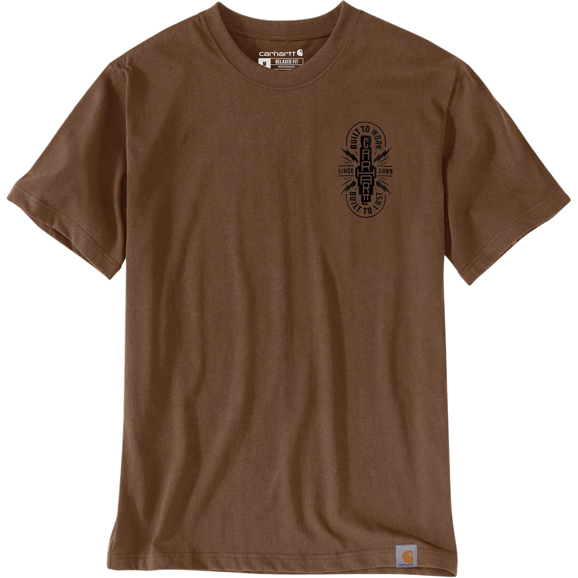 Футболка Carhartt 107440 Мужская рубашка Irvine Relaxed Built T - изображение 1