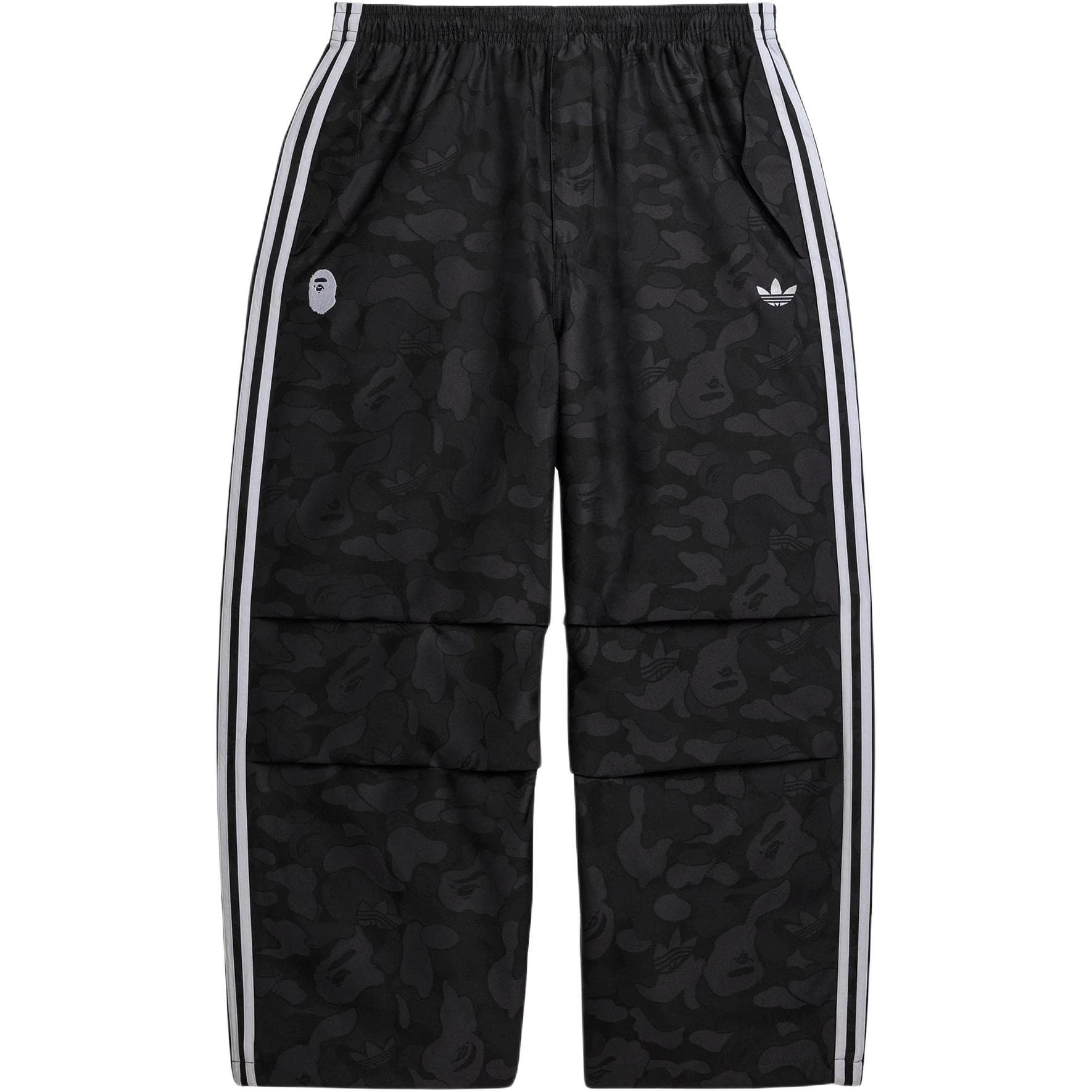 Штаны Adidas Originals x Bape Жаккардовый трикотаж Joggers Повседневные штаны Унисекс - изображение 1