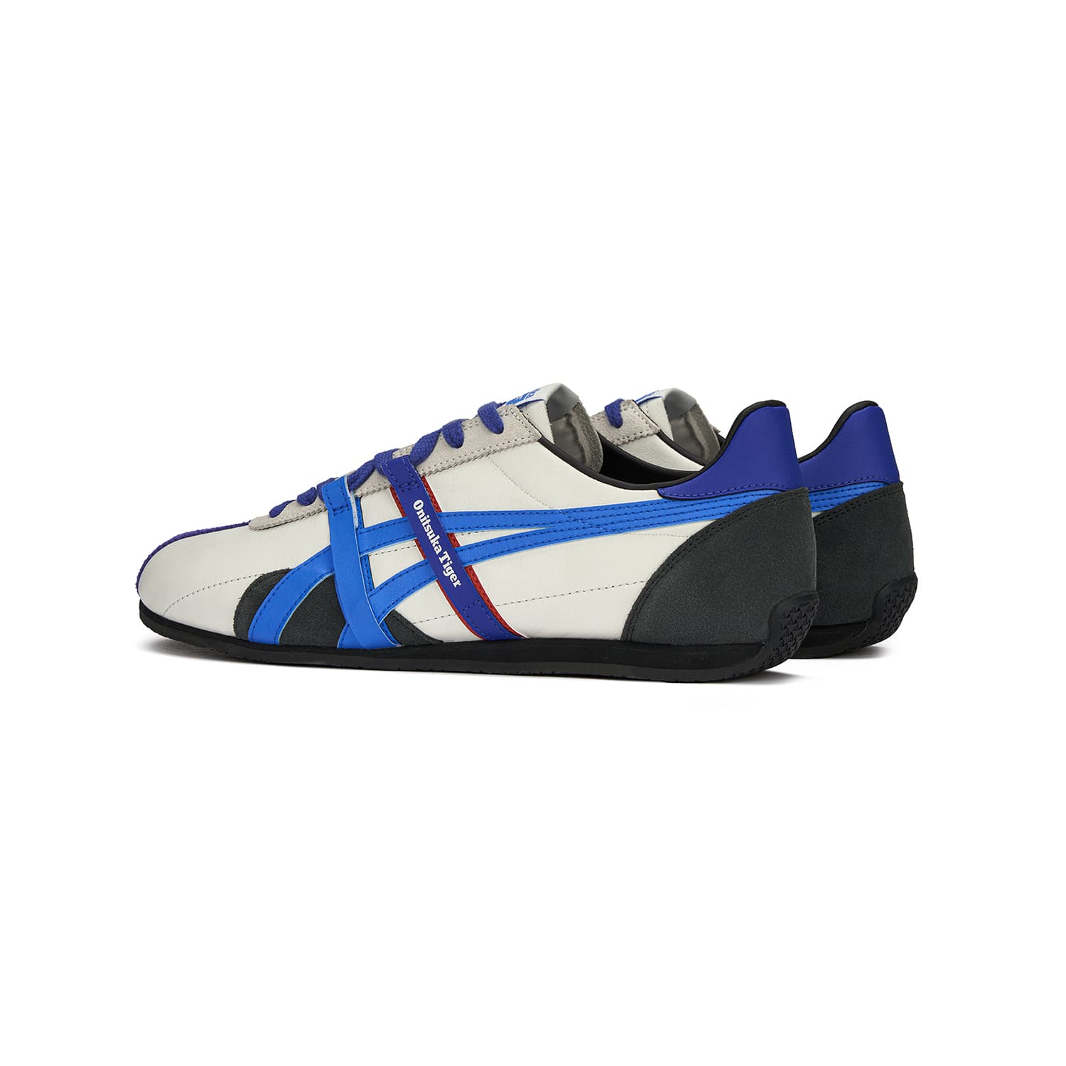 Кроссовки Onitsuka Tiger RUNSPARK 2,0 Беговые кроссовки Low Топ Повседневная обувь Унисекс Белый синий - изображение 4