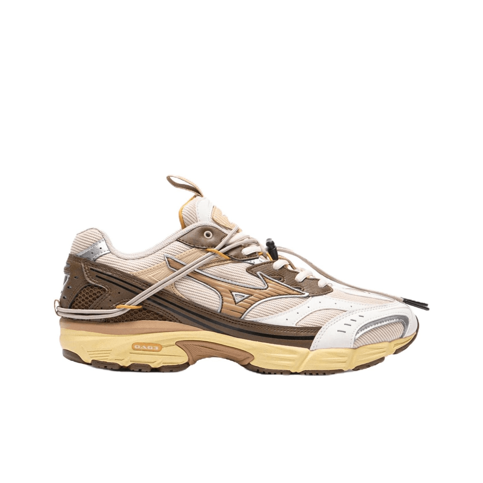 Кроссовки для бега AFEW x Mizuno MXR Беговые кроссовки Унисекс Светло-коричневый - изображение 2