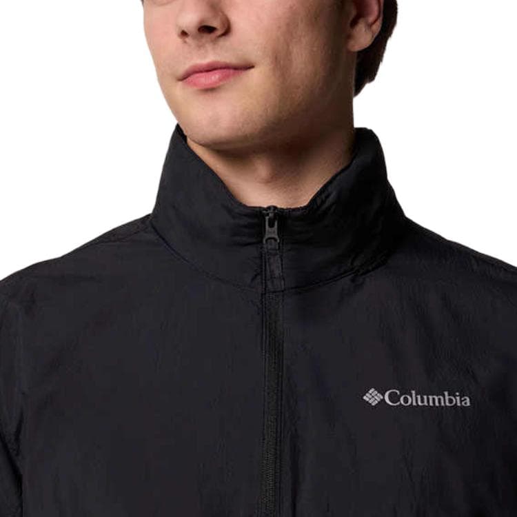 Легкая ветровка COLUMBIA Одежда с UV-защитой Мужской Черный - изображение 6