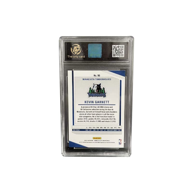 PANINI Donruss Elite Кевин Гарнетт Король Волков Элита Красный Рефракция РАРные Классические Сертифицированные Карты - изображение 2