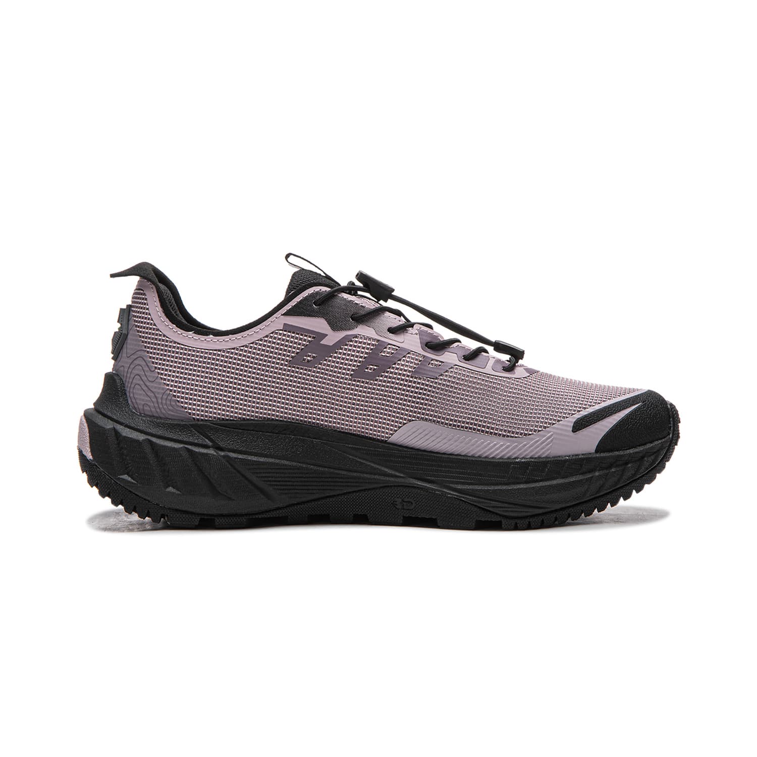 Кроссовки для бега Li NING Zhuye V2 Амортизация Oтскок Low Top Trail Беговые кроссовки Женские Фиолетовый - изображение 2