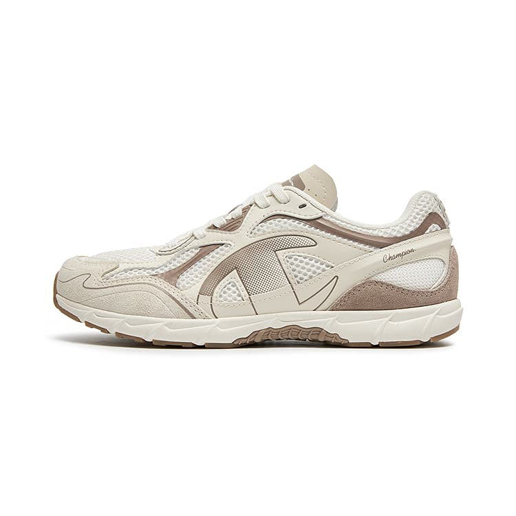 Кроссовки Champion Low Top Повседневная Обувь Женская Лен Молочно-Белый - изображение 1