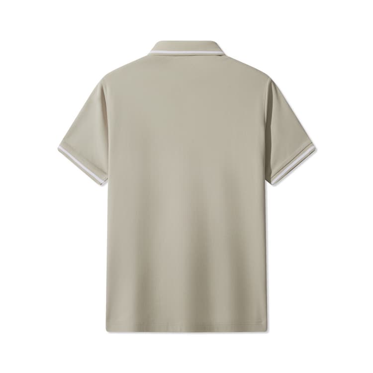 Поло Cabbeen Абрикос (Casual Versatile) Мужская Поло - изображение 2
