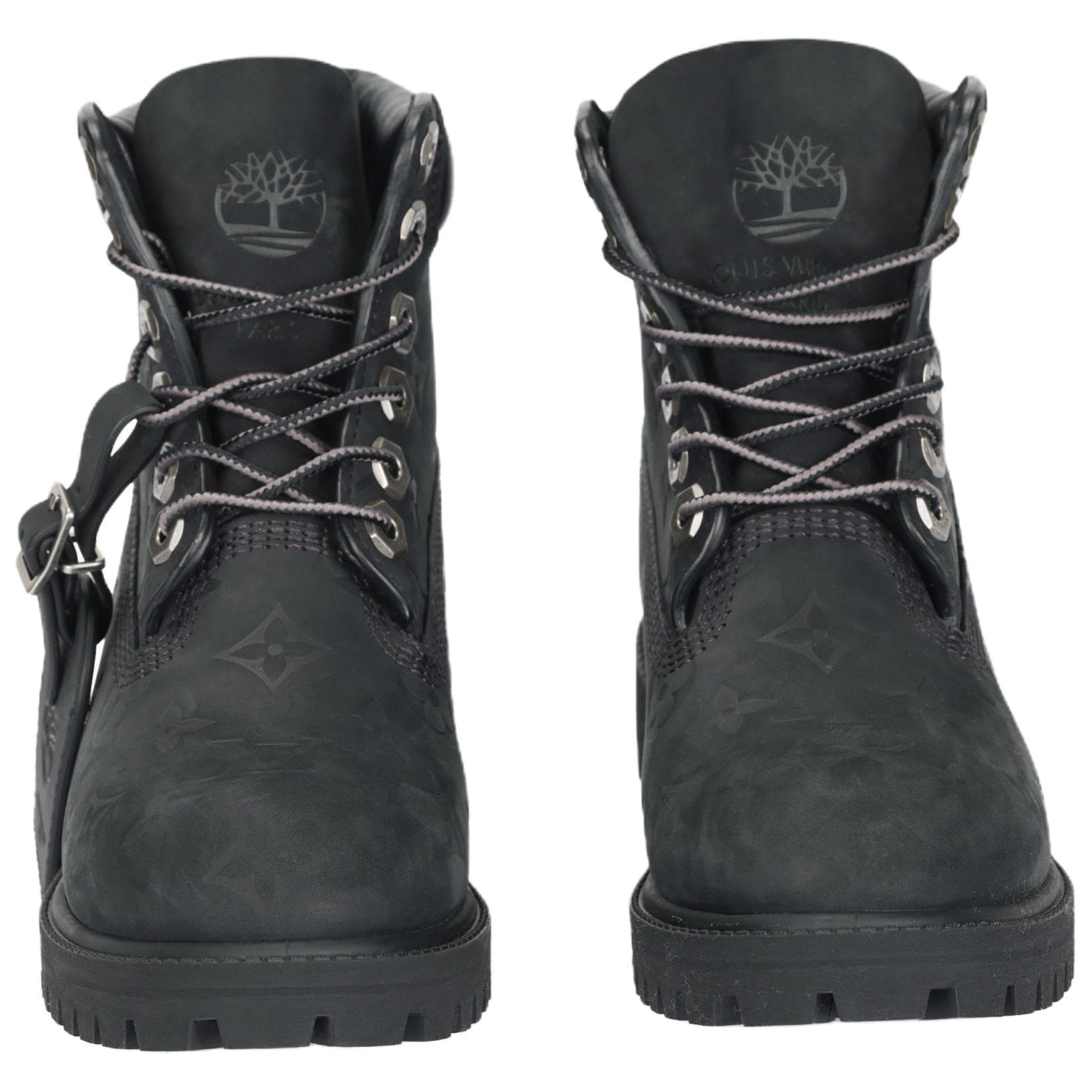 Ботинки Timberland x Louis Vuitton 6 Inch Black - изображение 3