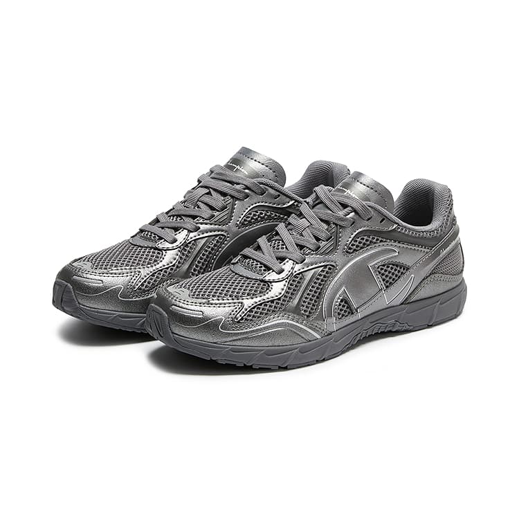 Кроссовки Champion Low Top Повседневная обувь Женская Лунный свет Серебристо-Серый - изображение 3