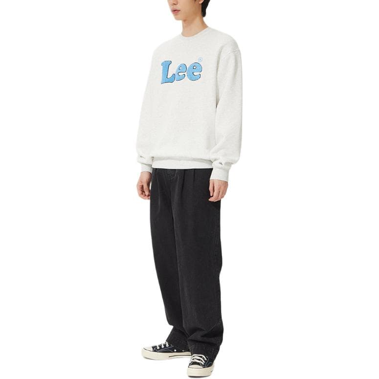 Кофта Lee Long Sleeve Sweatshirt Light Grey - изображение 4