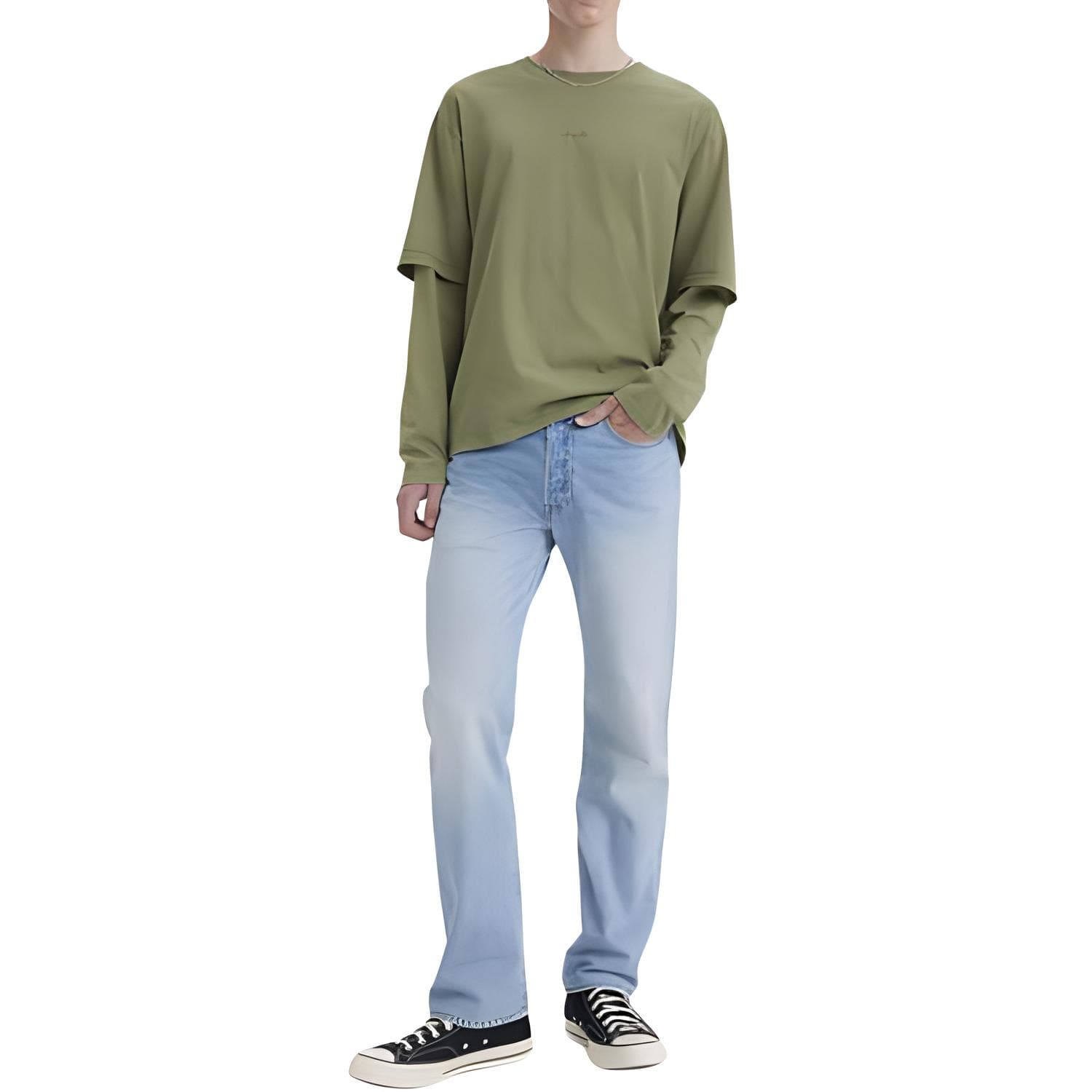 Штаны Levi's 501 Light Blue — фото 3