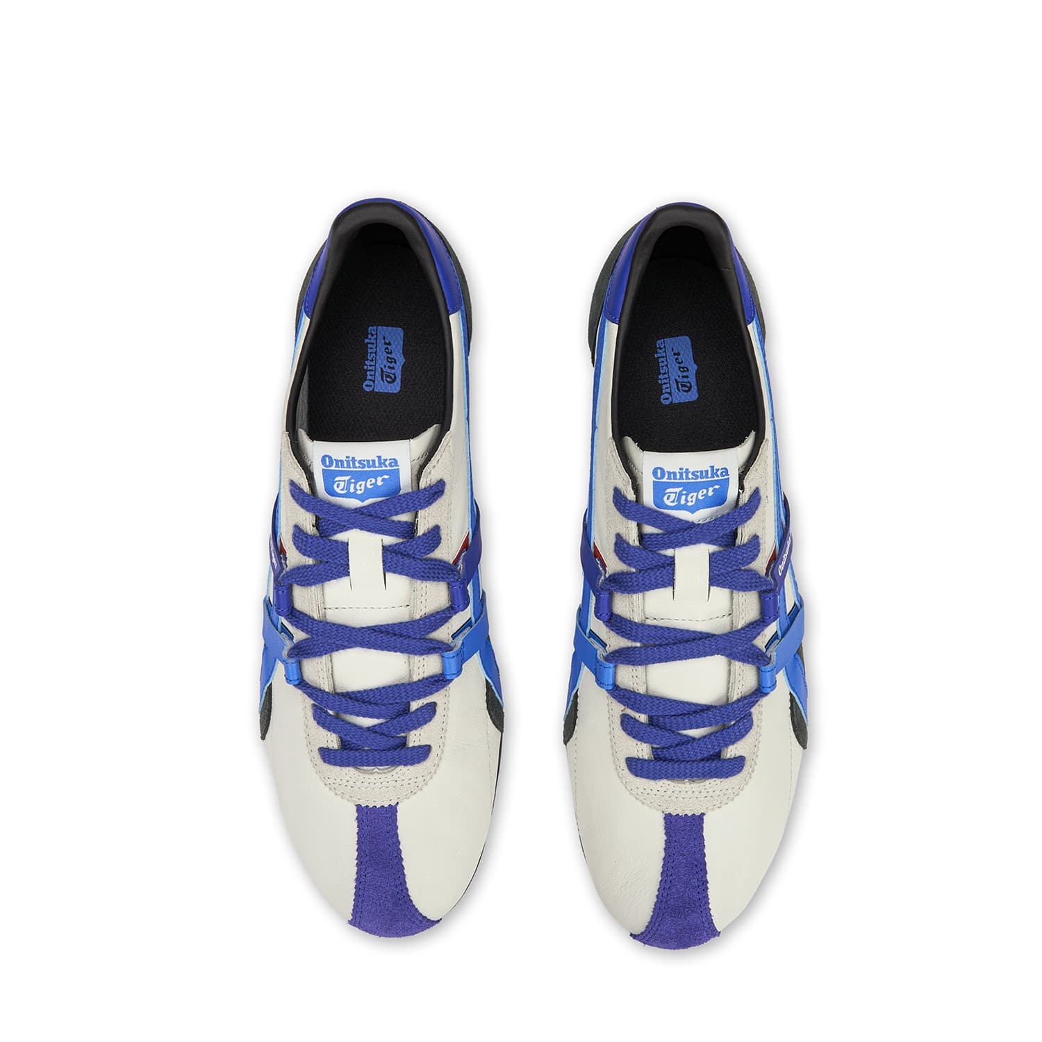 Кроссовки Onitsuka Tiger RUNSPARK 2,0 Беговые кроссовки Low Топ Повседневная обувь Унисекс Белый синий - изображение 5