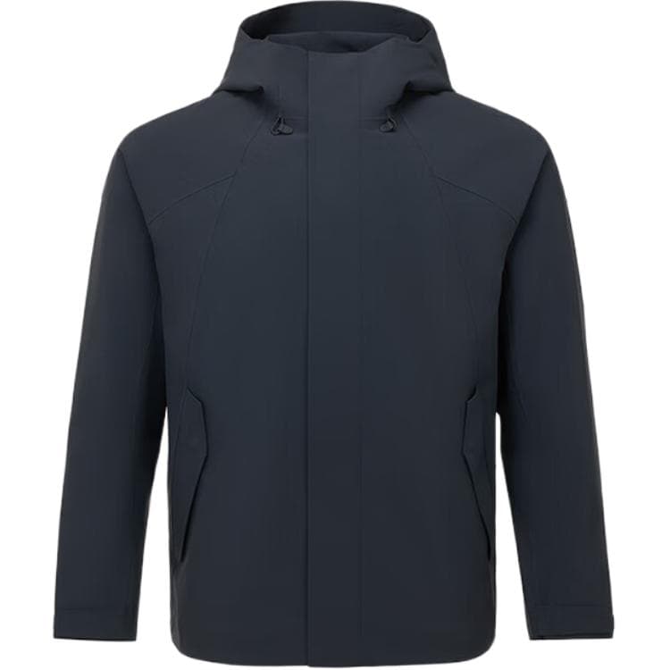 Демисезонная куртка LI-NING 1990 Holiday Inspiration С капюшоном Молния Однотонный Удобный Водонепроницаемая куртка Мужской - изображение 1