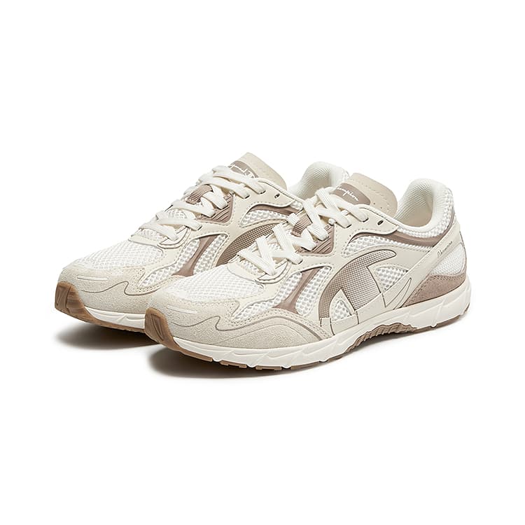 Кроссовки Champion Low Top Повседневная Обувь Женская Лен Молочно-Белый - изображение 3