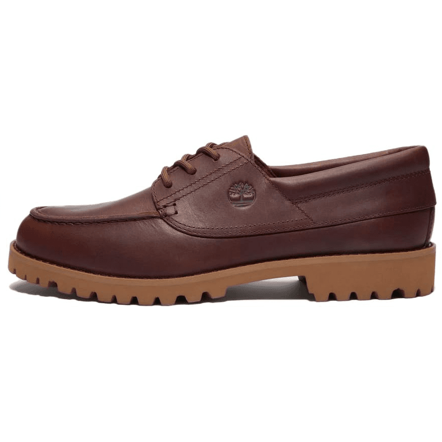 TIMBERLAND AUTHENTICS Повседневные кожаные туфли Мужской Бургундский - изображение 1
