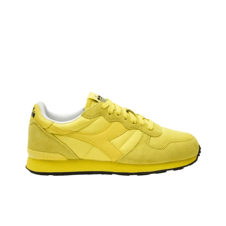 Кроссовки Diadora Camaro Устойчивая к истиранию Низкая повседневная обувь Унисекс Желтая - изображение 2
