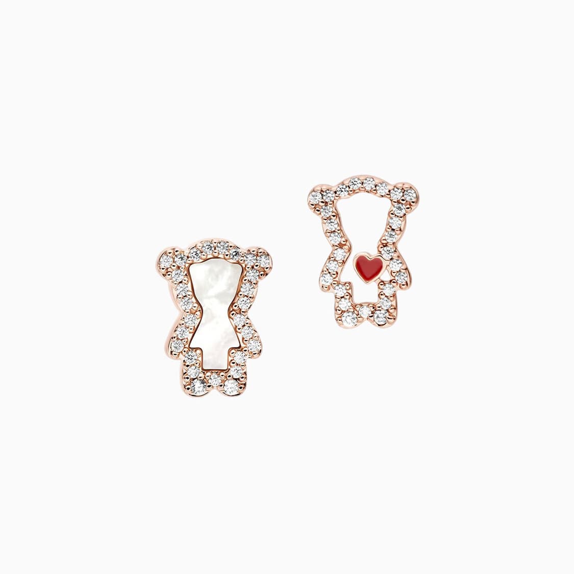 Серьги EMPORIO ARMANI Нержавеющая сталь Синтетический кубический цирконий Серьги-гвоздики Женские - изображение 2