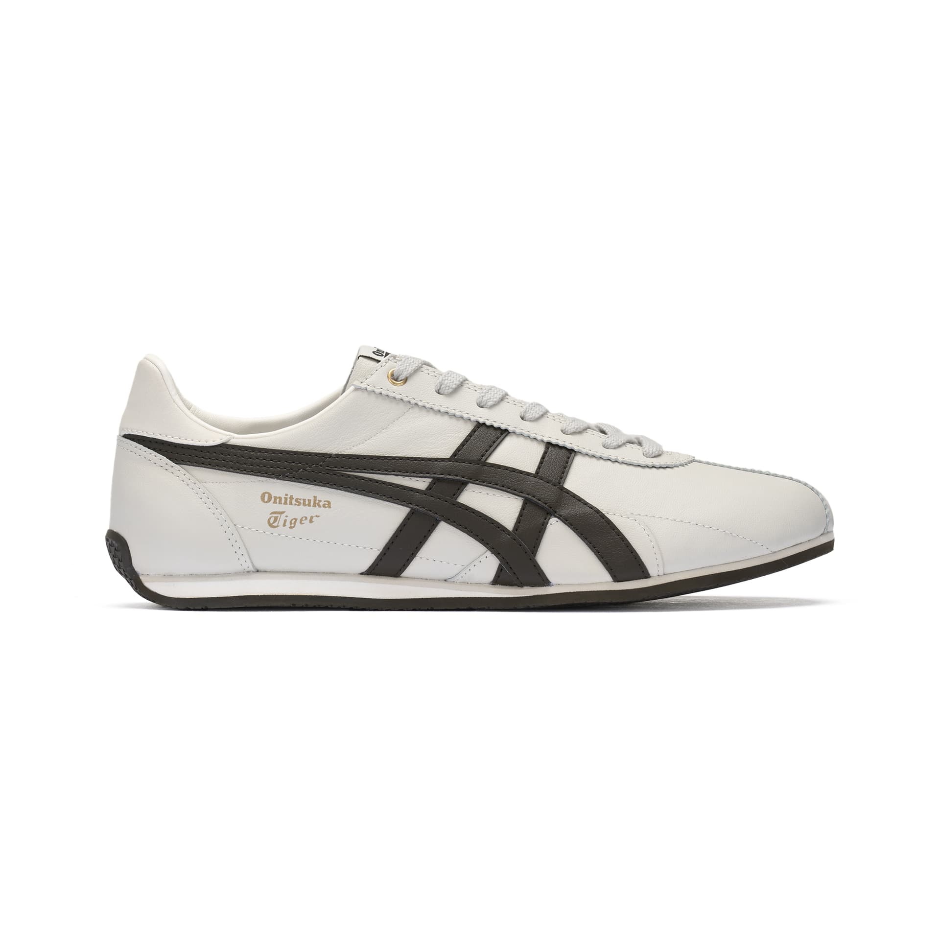 Кроссовки Onitsuka Tiger Runspark Коровья кожа Удобная Повседневная Обувь Унисекс Бежевый - изображение 2