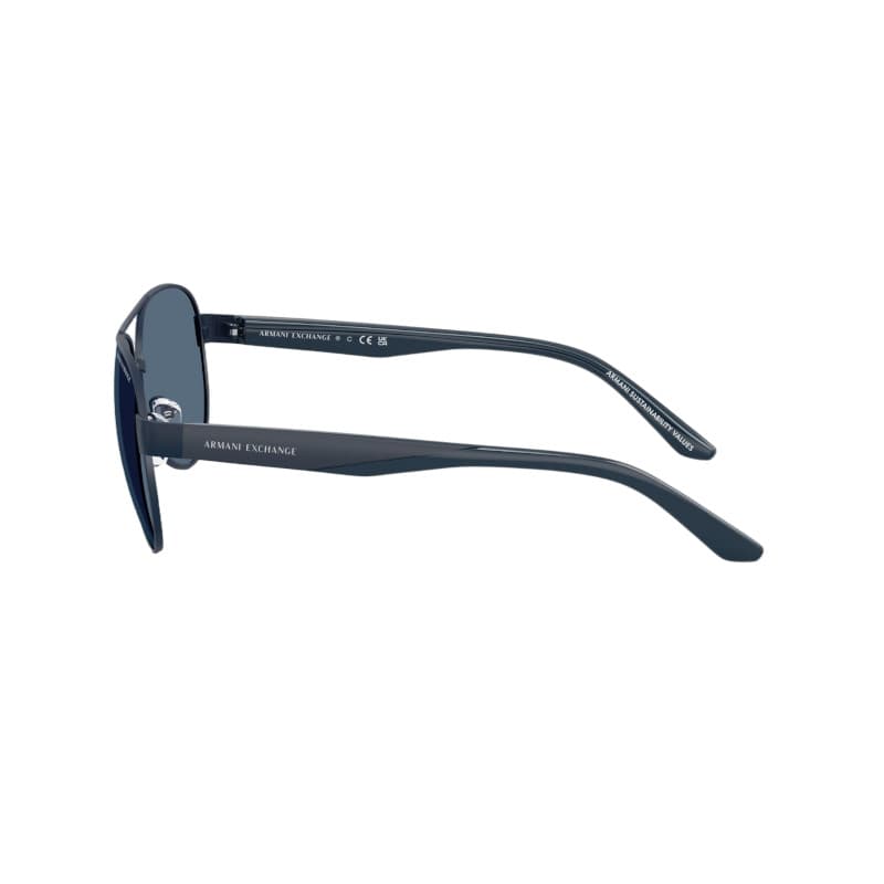 Солнцезащитные очки ARMANI EXCHANGEAE Aviator Солнцезащитные очки Унисекс Черные - изображение 3
