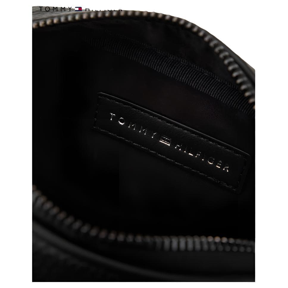 Сумка через плечо Tommy Hilfiger Сумка через плечо из искусственной кожи мужская черная - изображение 4