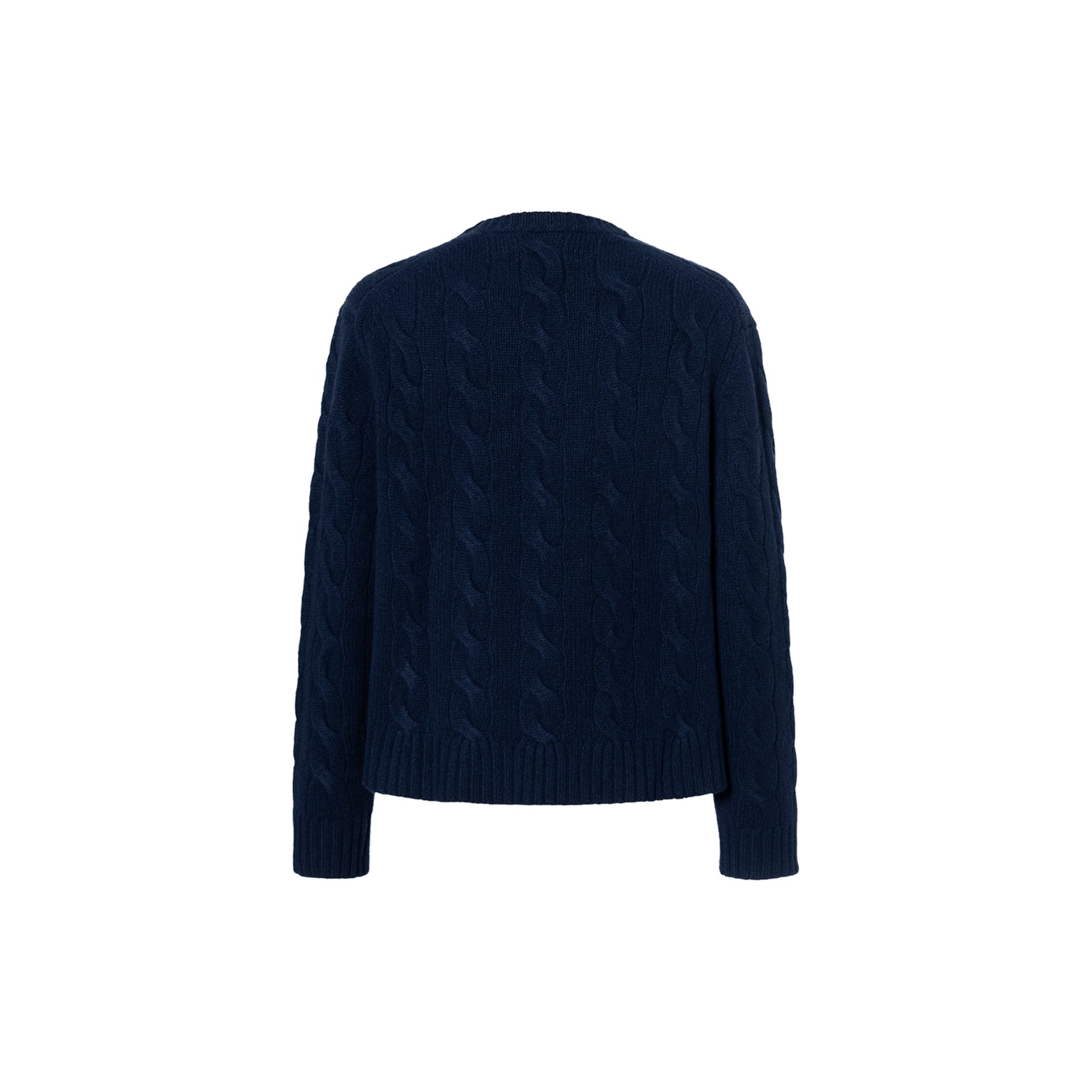 Кардиган Polo Ralph Lauren FW24 Свитер Стандартный размер Женские Морской синий - изображение 2