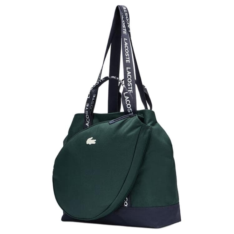 Сумка LACOSTE Ткань Теннисная Сумка Сумка на Одно Плечо Унисекс Яшма - изображение 2