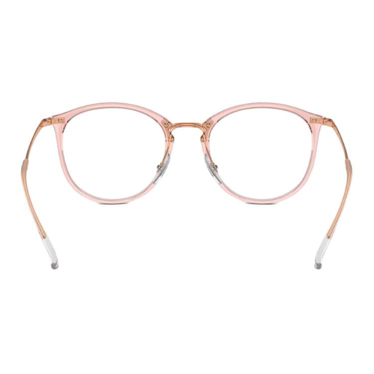 Оправа RayBan Круглые Очки с Диоптриями Унисекс Прозрачно-Розовые - изображение 4