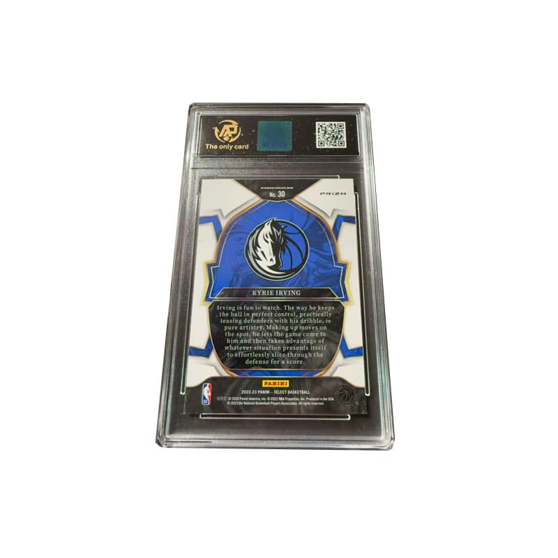 PANINI SELECT Mavericks Team Kyrie Irving Серебряный Moment Showdown High Score RARE Карты Сертифицированные 1 шт - изображение 2