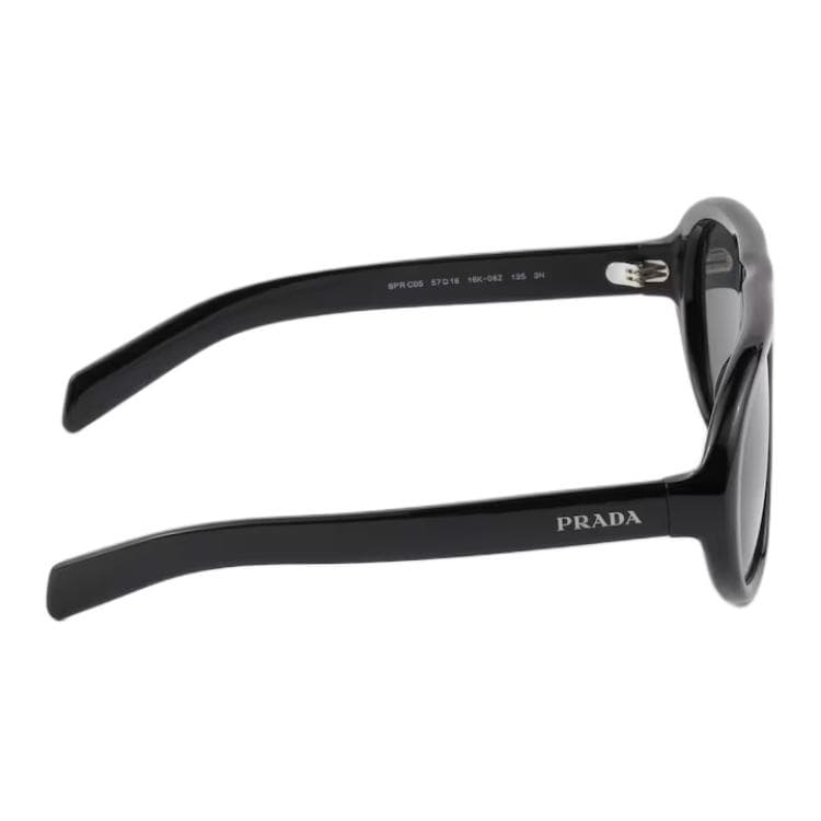 Солнцезащитные очки PRADA Aviator Солнцезащитные очки Женские Черные - изображение 3