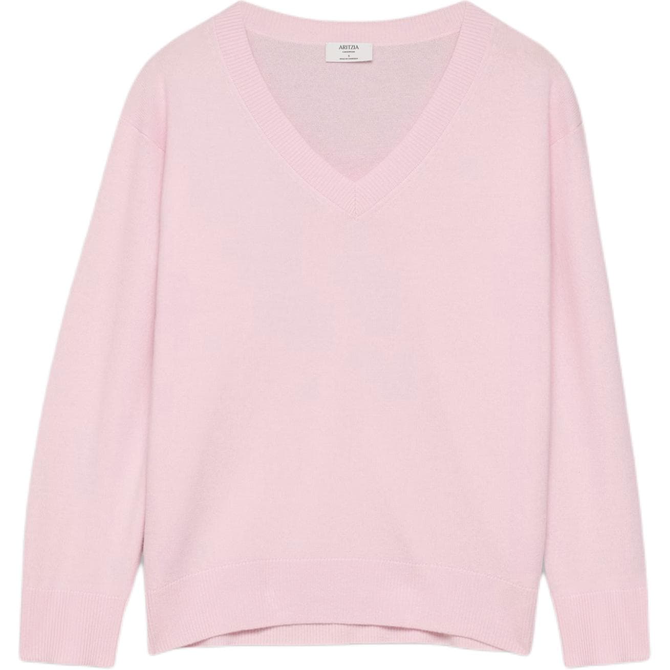 Aritzia SS26 Bare Плюш с круглым узором Свободный свитер с V-вырезом Плюш с круглым узором Свитер Женский - изображение 1
