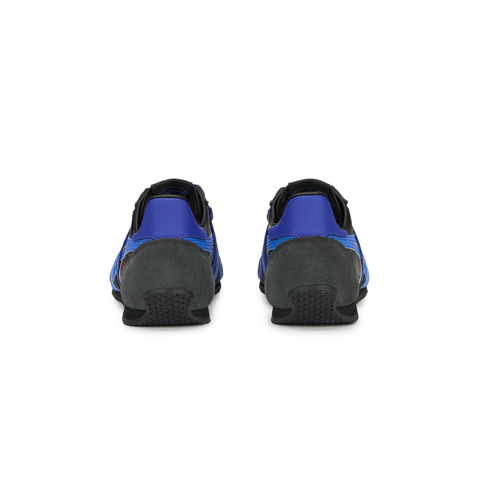 Кроссовки Onitsuka Tiger RUNSPARK 2,0 Беговые кроссовки Коровья кожа Low Топ Повседневная обувь Унисекс Черный синий - изображение 6