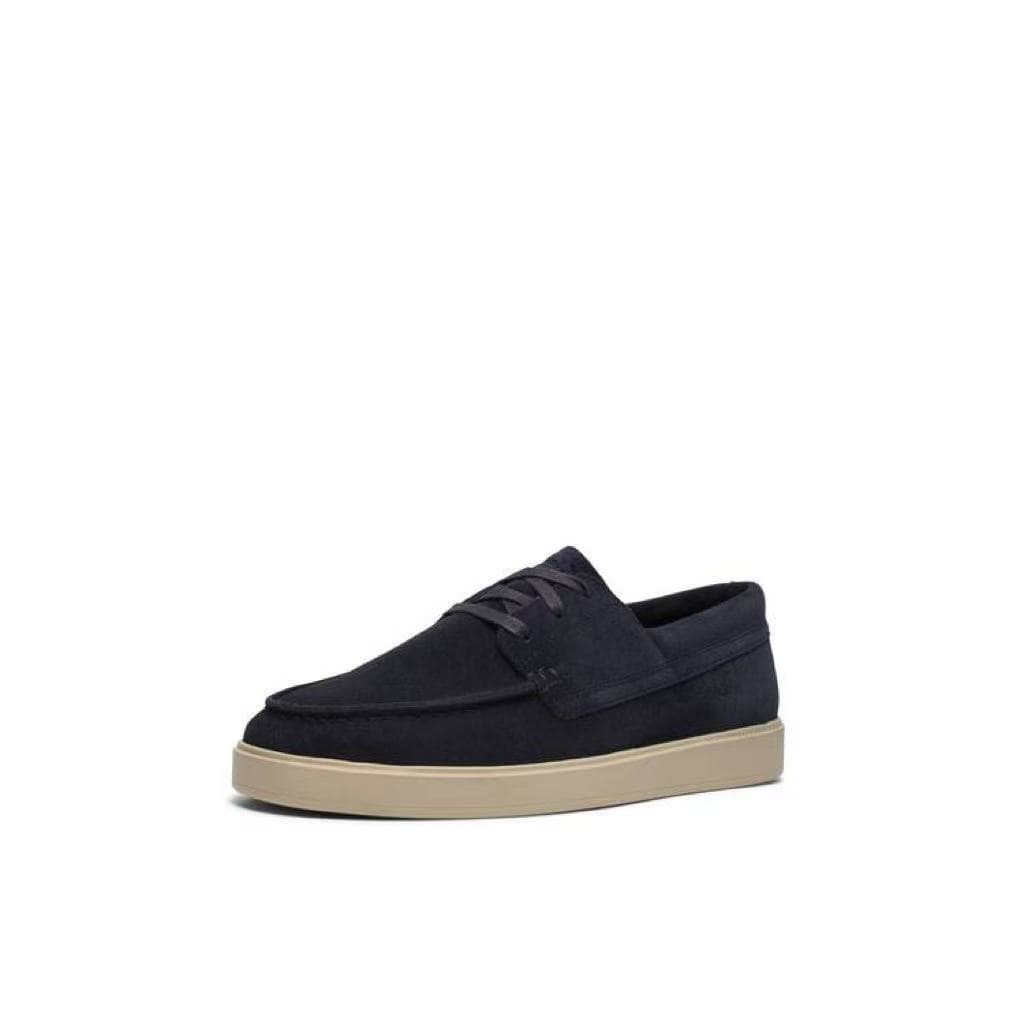 Лоферы Clarks Lockford Boat Лоферы 2 см Мужские Темно-синие - изображение 3