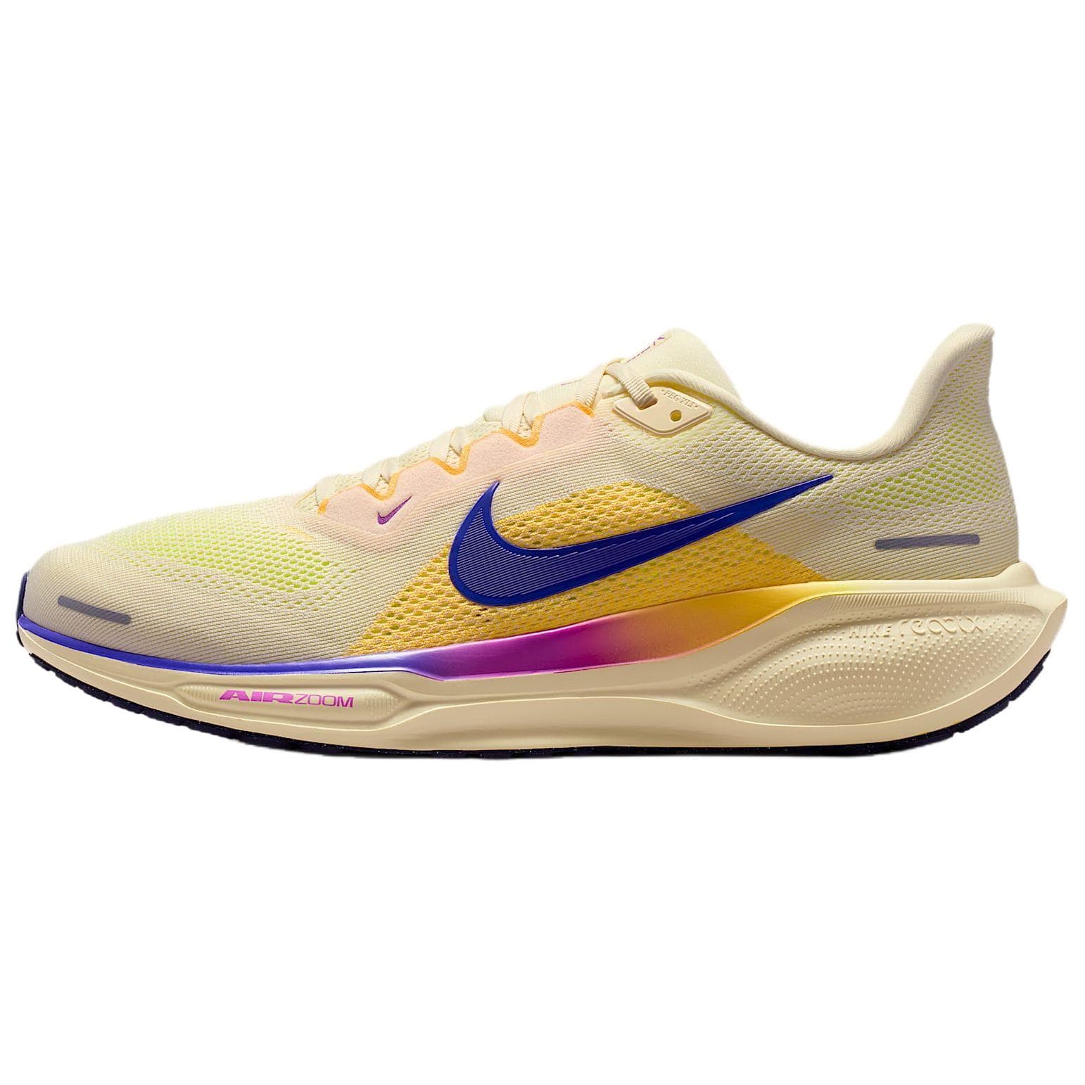 Кроссовки для бега Nike Pegasus 41 Дышащие Беговые кроссовки с амортизацией для мужчин бежевого цвета - изображение 1