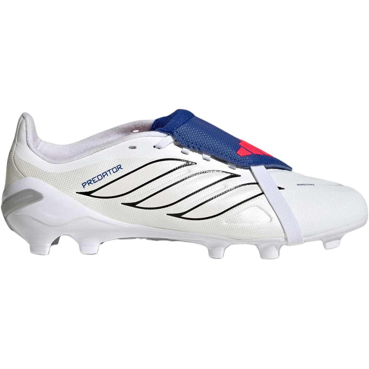 Бутсы Adidas PREDATOR LEAGUE Противоскользящие Низкие Детские Футбольные Бутсы Белые Синие Малыш - изображение 2