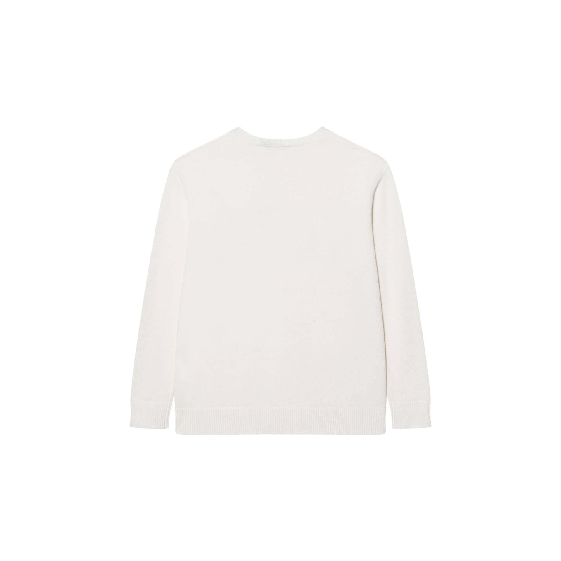 Кофта MaxMara Плюш с кольцевым рисунком Свитер Women's White — фото 2