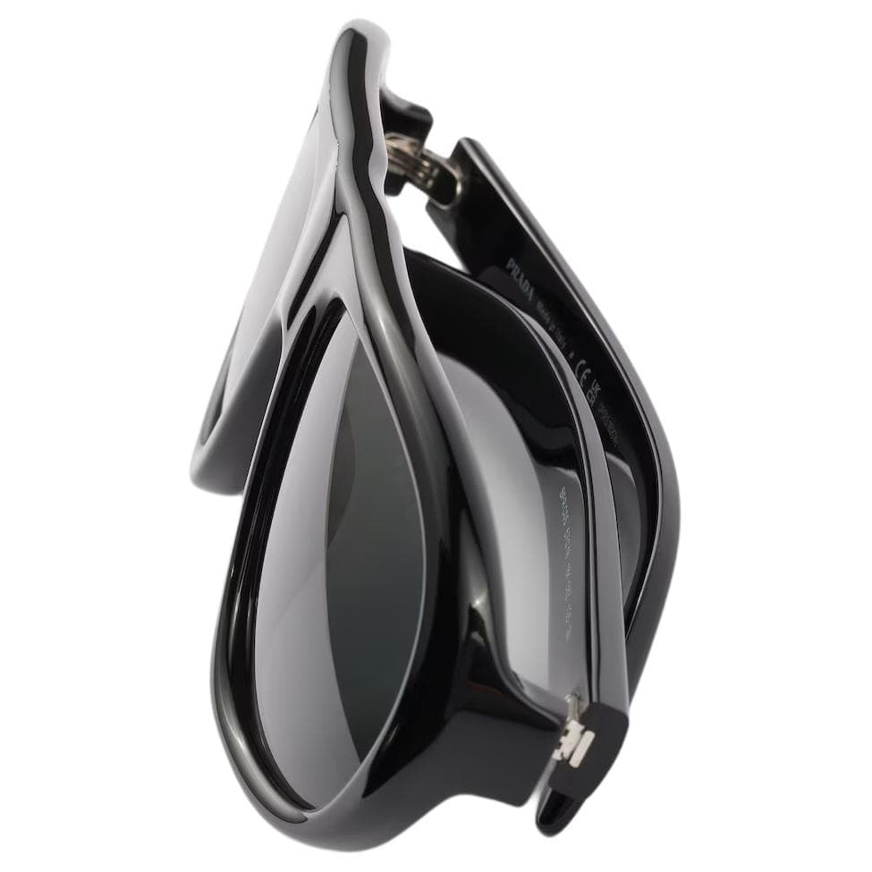 Солнцезащитные очки PRADA Aviator Солнцезащитные очки Женские Черные - изображение 4