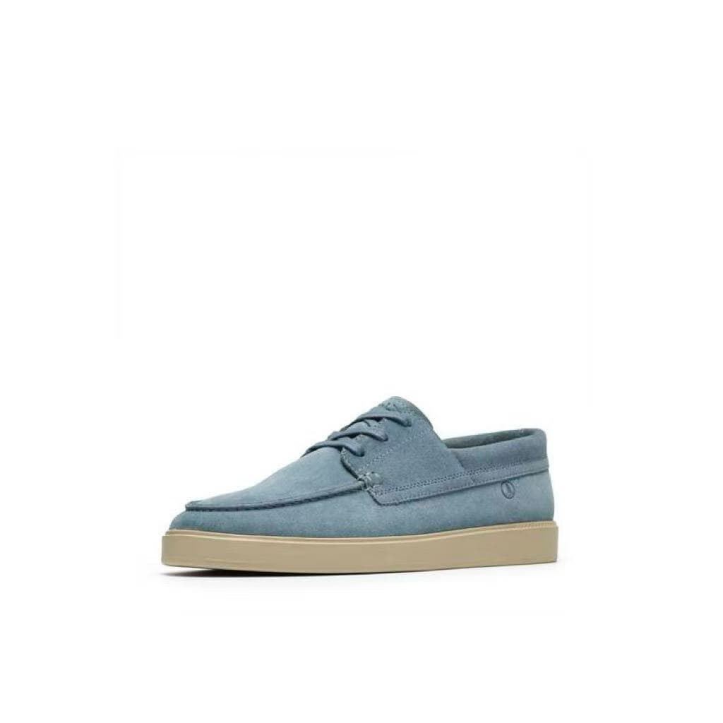 Лоферы Clarks Lockford Boat Лоферы 2 см Мужские Синие - изображение 3