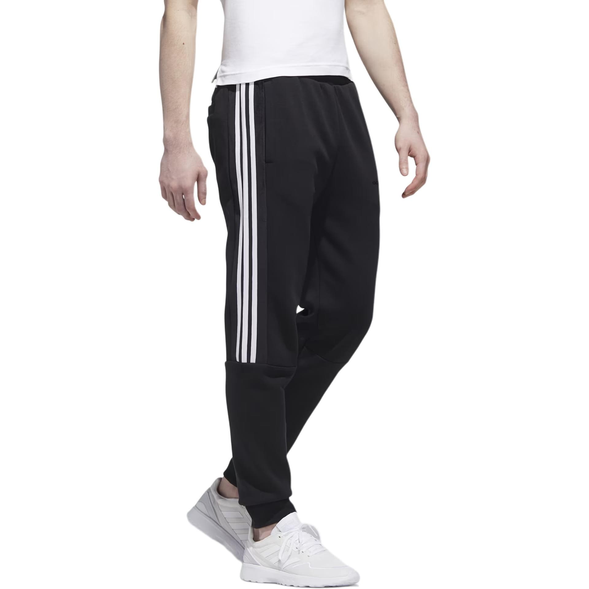 Спортивная одежда ADIDAS NEO CS Велюр TP Спортивные брюки Мужской Черный - изображение 5