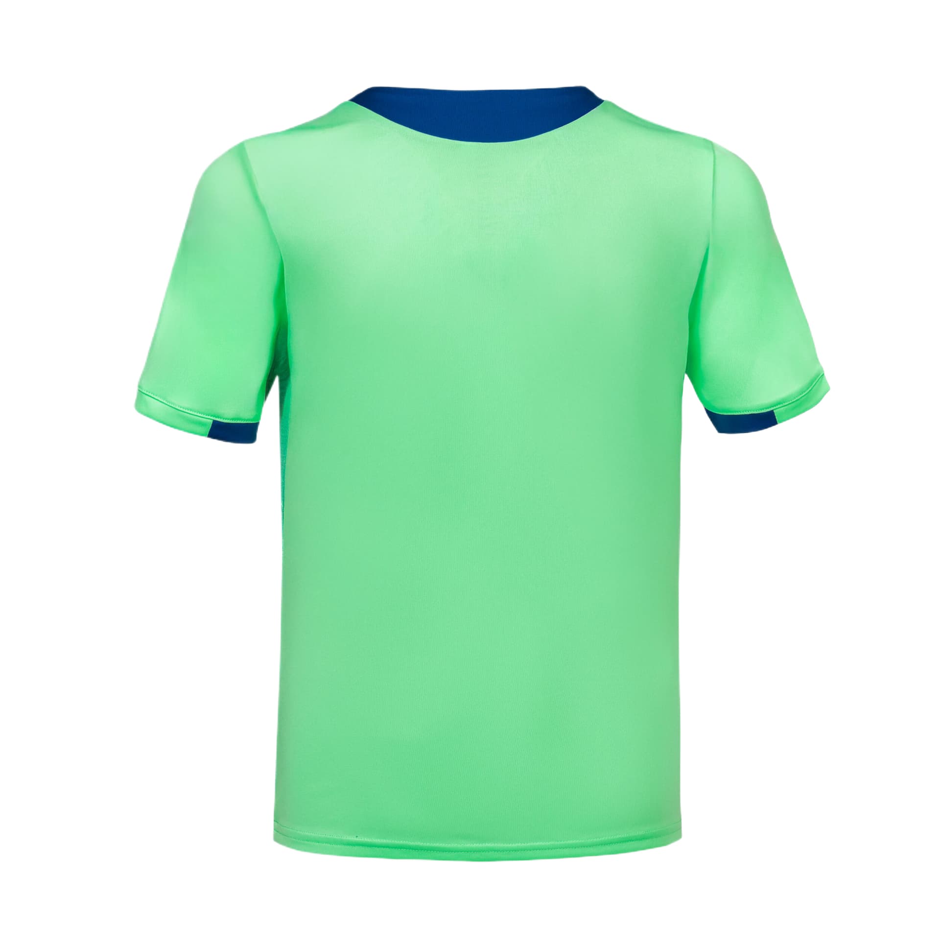 Футболка DECATHLON Яблоко Зеленый Синий Детские Рубашки - изображение 2