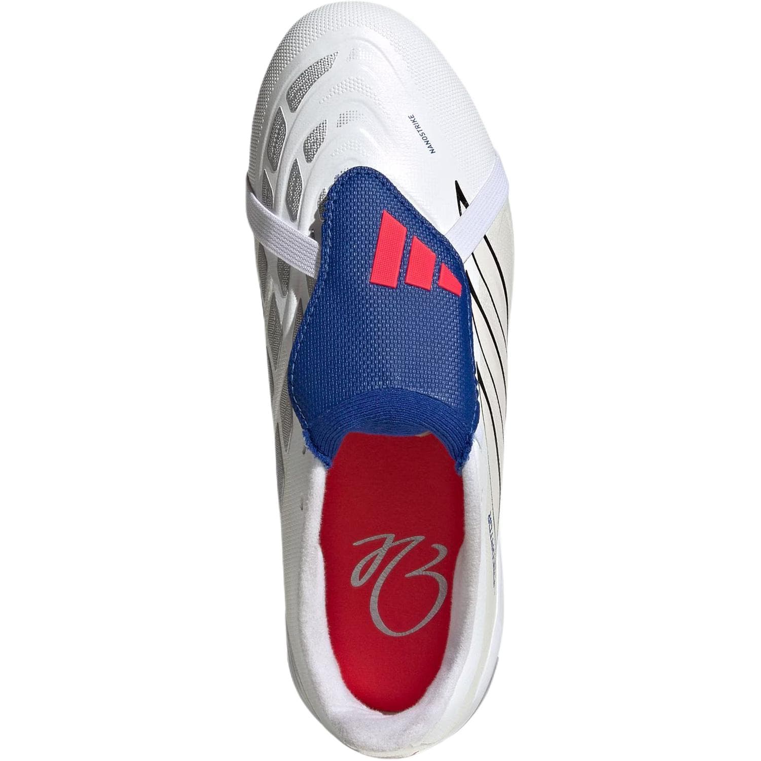Бутсы Adidas PREDATOR LEAGUE Противоскользящие Низкие Детские Футбольные Бутсы Белые Синие Малыш - изображение 5