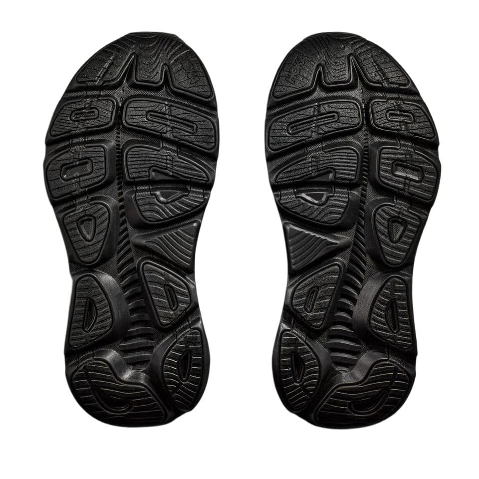 Кроссовки для бега HOKA ONE ONE Gaviota 5 Повседневные беговые кроссовки Мужские Черные Широкий формат - изображение 4