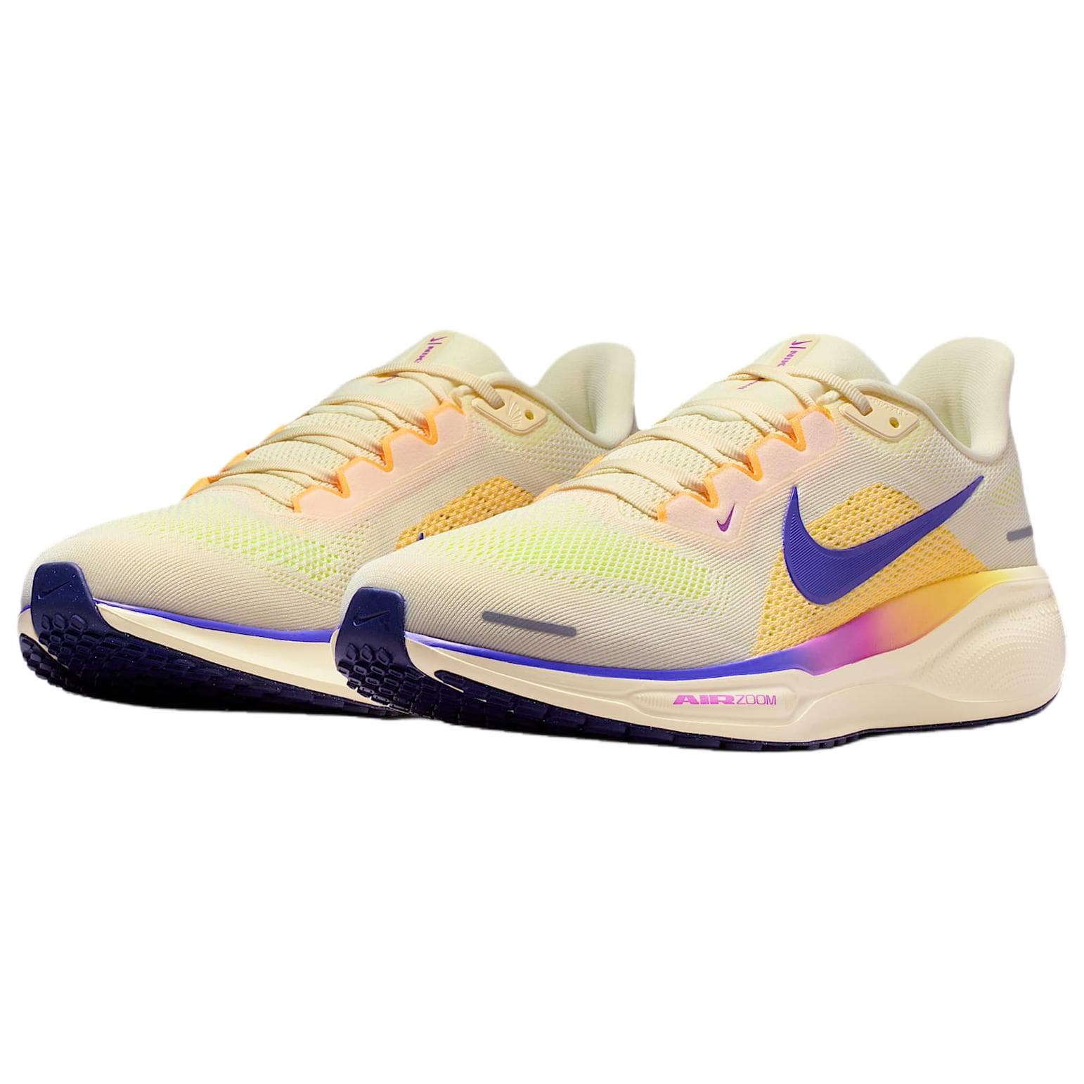 Кроссовки для бега Nike Pegasus 41 Дышащие Беговые кроссовки с амортизацией для мужчин бежевого цвета - изображение 3