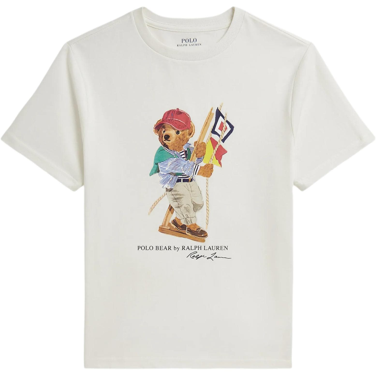 Футболка Polo Ralph Lauren Polo Bear T Рубашка SS26 Стандартный размер Детский - изображение 1