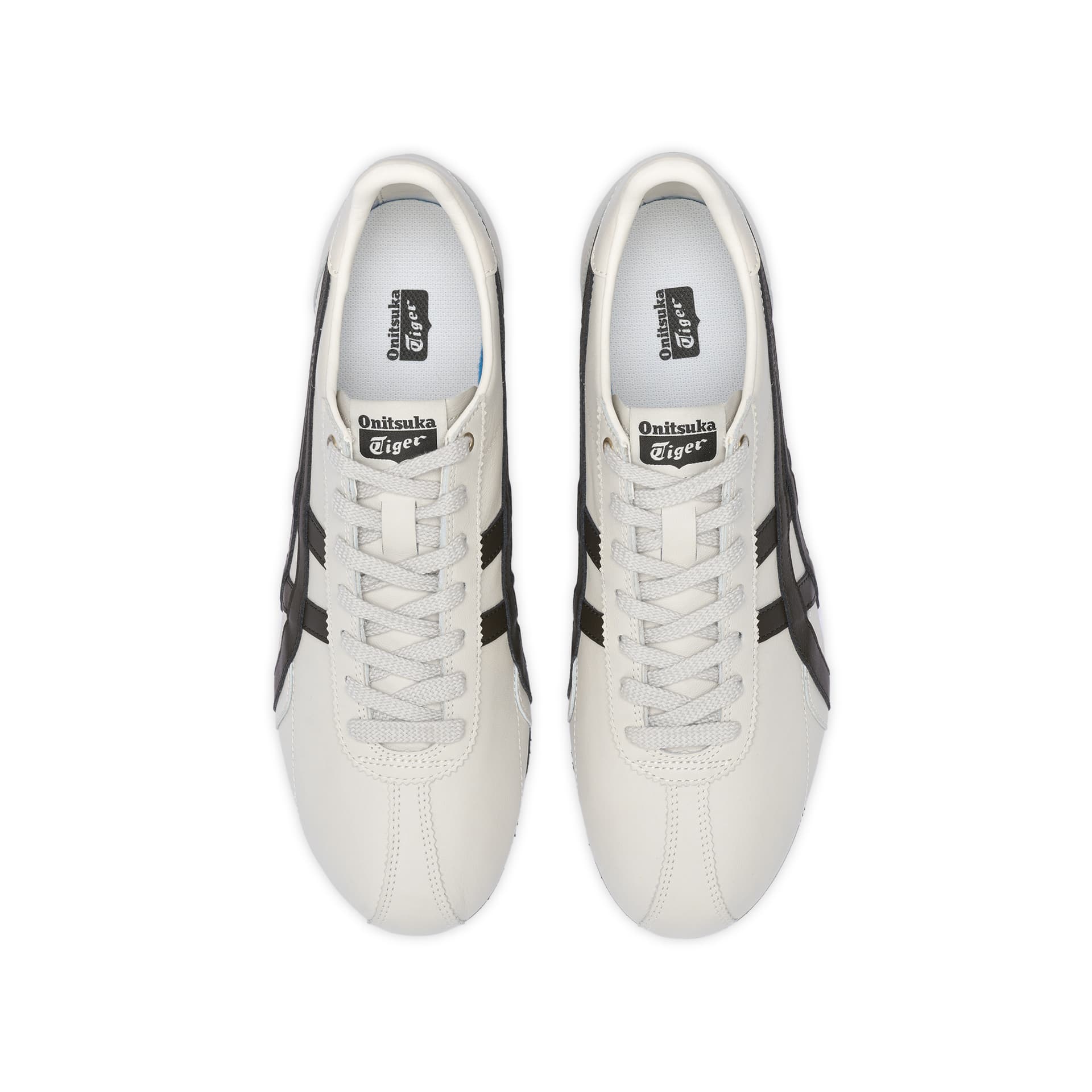 Кроссовки Onitsuka Tiger Runspark Коровья кожа Удобная Повседневная Обувь Унисекс Бежевый - изображение 5