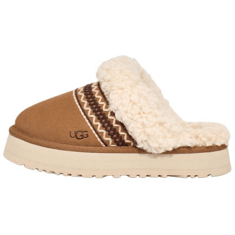 Сандалии UGG Disquette ЭВА Без специальных функций Закрытые тапочки Женские Коричневый - изображение 1