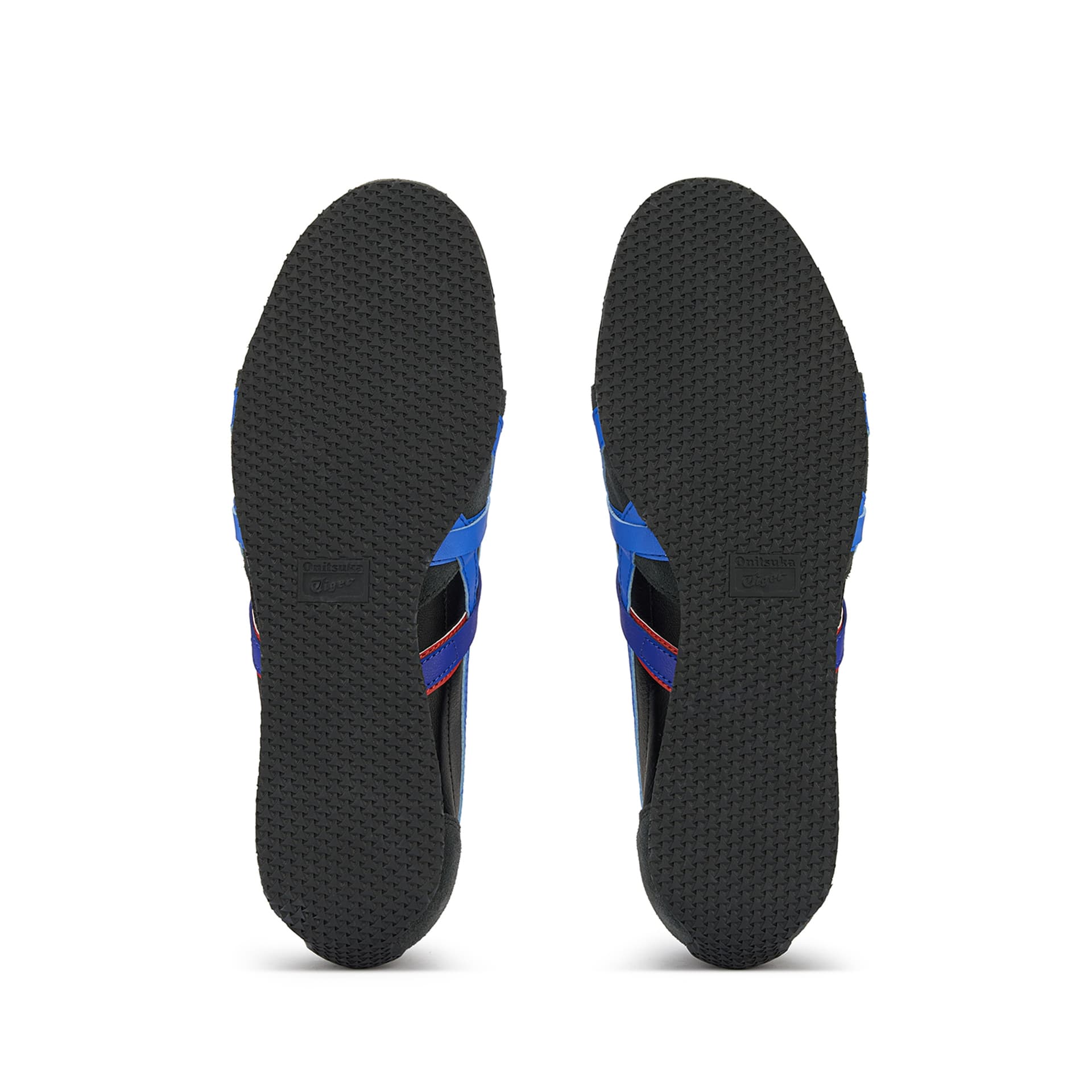 Кроссовки Onitsuka Tiger RUNSPARK 2,0 Беговые кроссовки Коровья кожа Low Топ Повседневная обувь Унисекс Черный синий - изображение 7