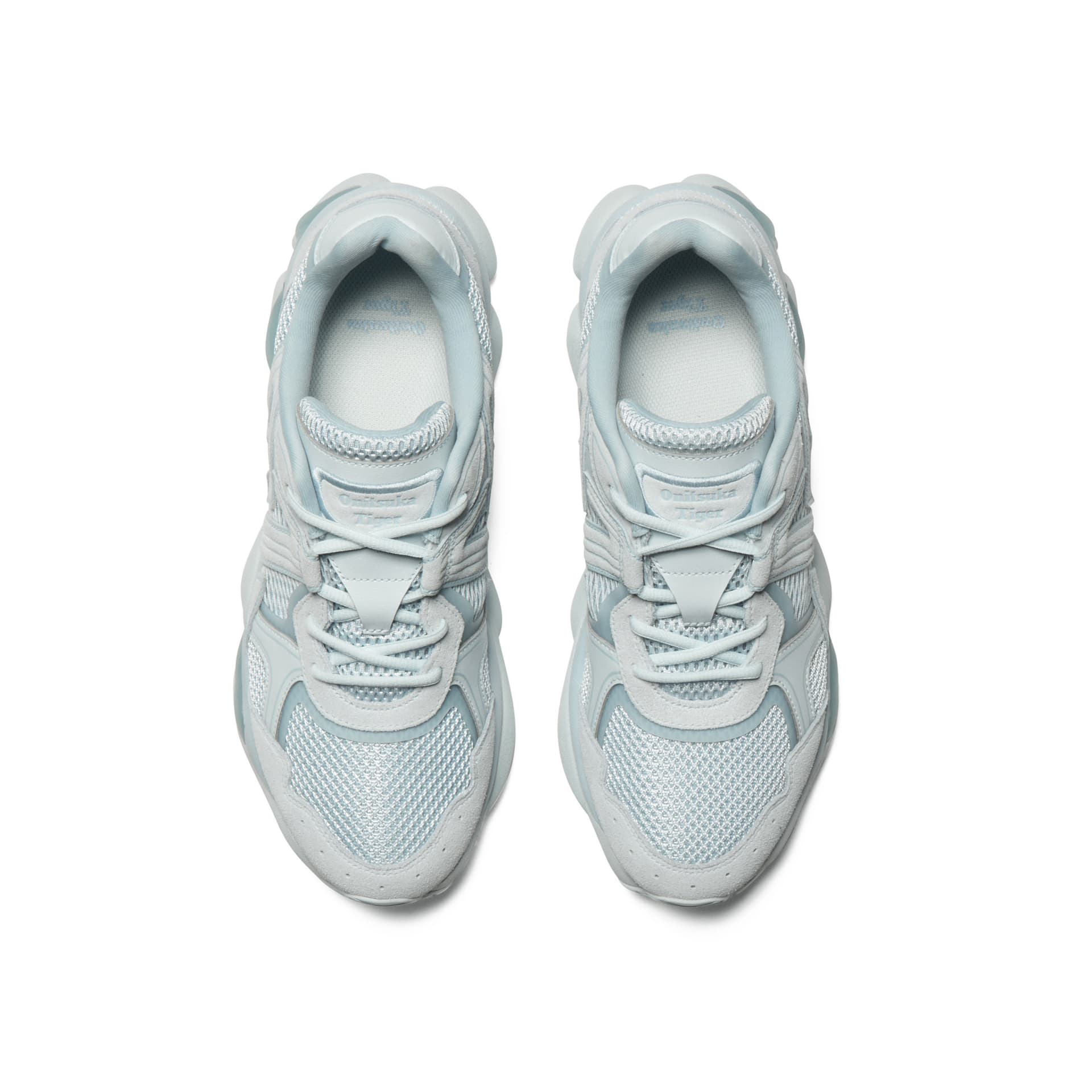 Кроссовки Onitsuka Tiger TIGRUN Текстиль Синтетическая кожа Низкий топ Повседневная обувь Унисекс Светло-синий - изображение 5