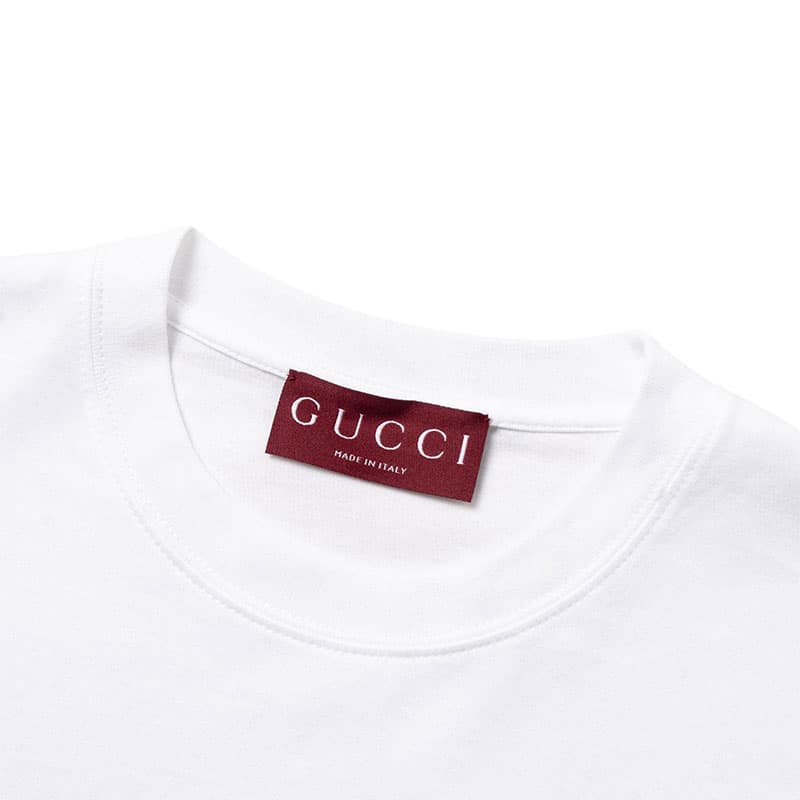 Футболка Gucci Logo Print T-Shirt White - изображение 3