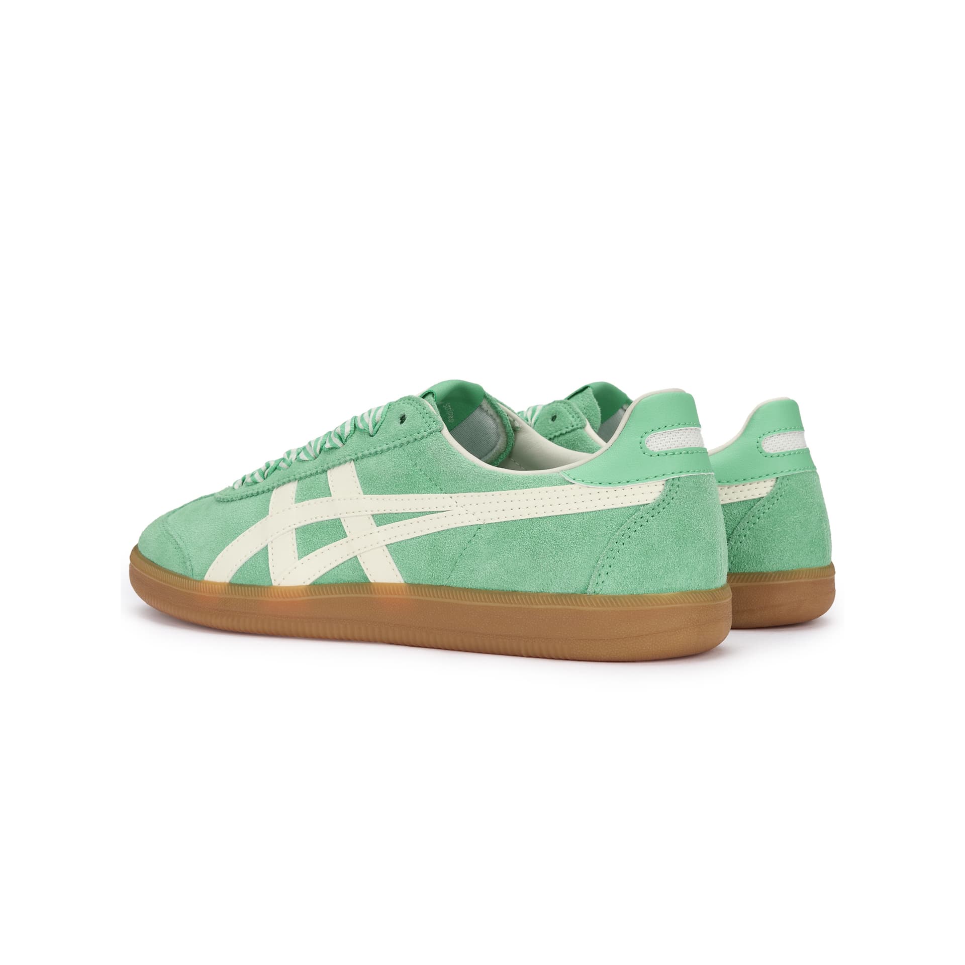 Кроссовки Onitsuka Tiger Tokuten Коровья кожа Low Топ Кеды немецкой армии (GAT) Унисекс Зелёный - изображение 4