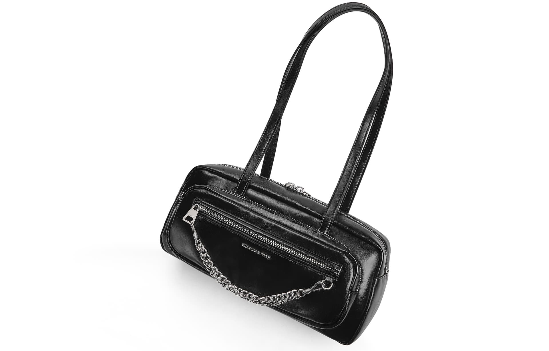 Мини-сумка CHARLES KEITH ПУ (полиуретан) Сумка на плечо Сумки через плечо Средний Женские Многоцветный - изображение 3